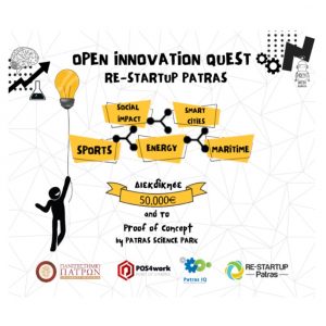 3oς κύκλος “RE-STARTUP 2020 – Patras Open Innovation Quest”